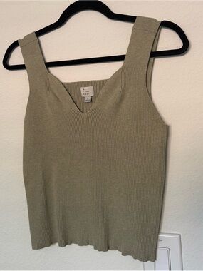 a new day Ribbed Tank Top